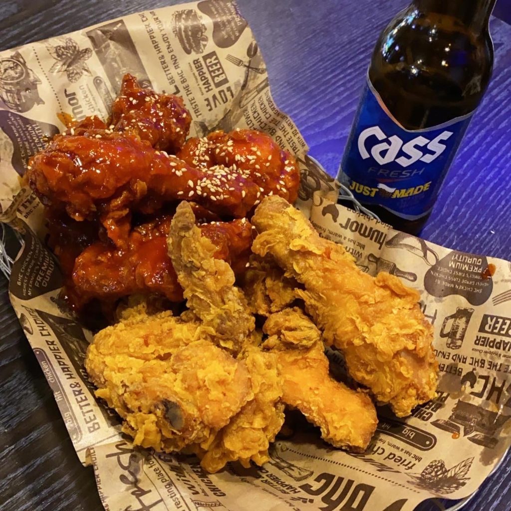 Korean fried chicken